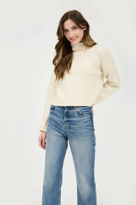 Turtleneck Long Sleeve Knit Sweater