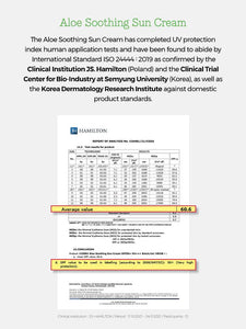 Aloe Soothing Sun Cream