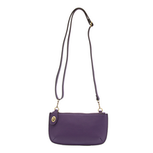 Load image into Gallery viewer, Mini Cross body Wristlet Clutch-Dark Purple