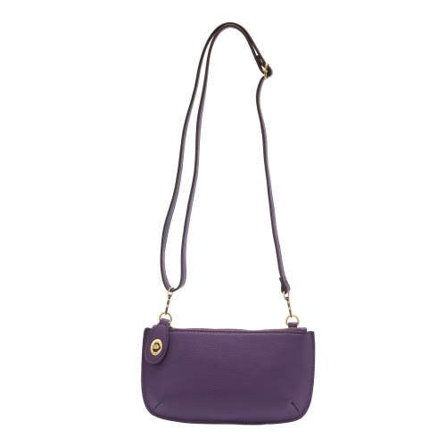 Mini Cross body Wristlet Clutch-Dark Purple