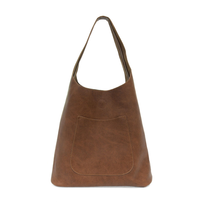 Molly Slouchy Hobo Handbag-Hickory