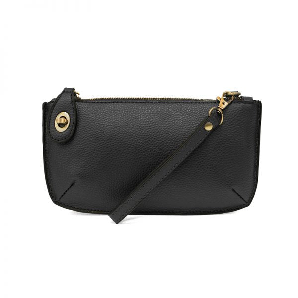 Mini Cross body Wristlet Clutch-Black