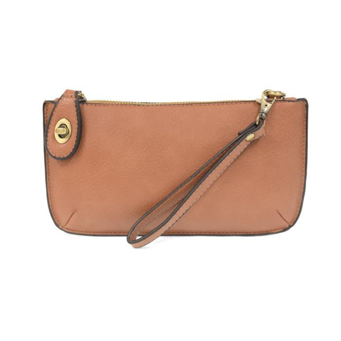 Mini Cross body Wristlet Clutch-Rosewood